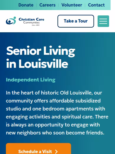 Chapel House Louisville website