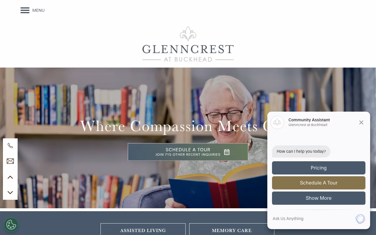 Glenncrest at Buckhead website
