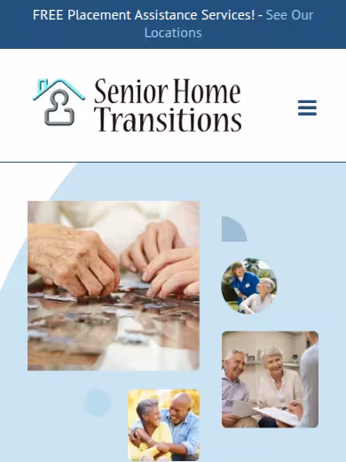 Senior Home Transitions website