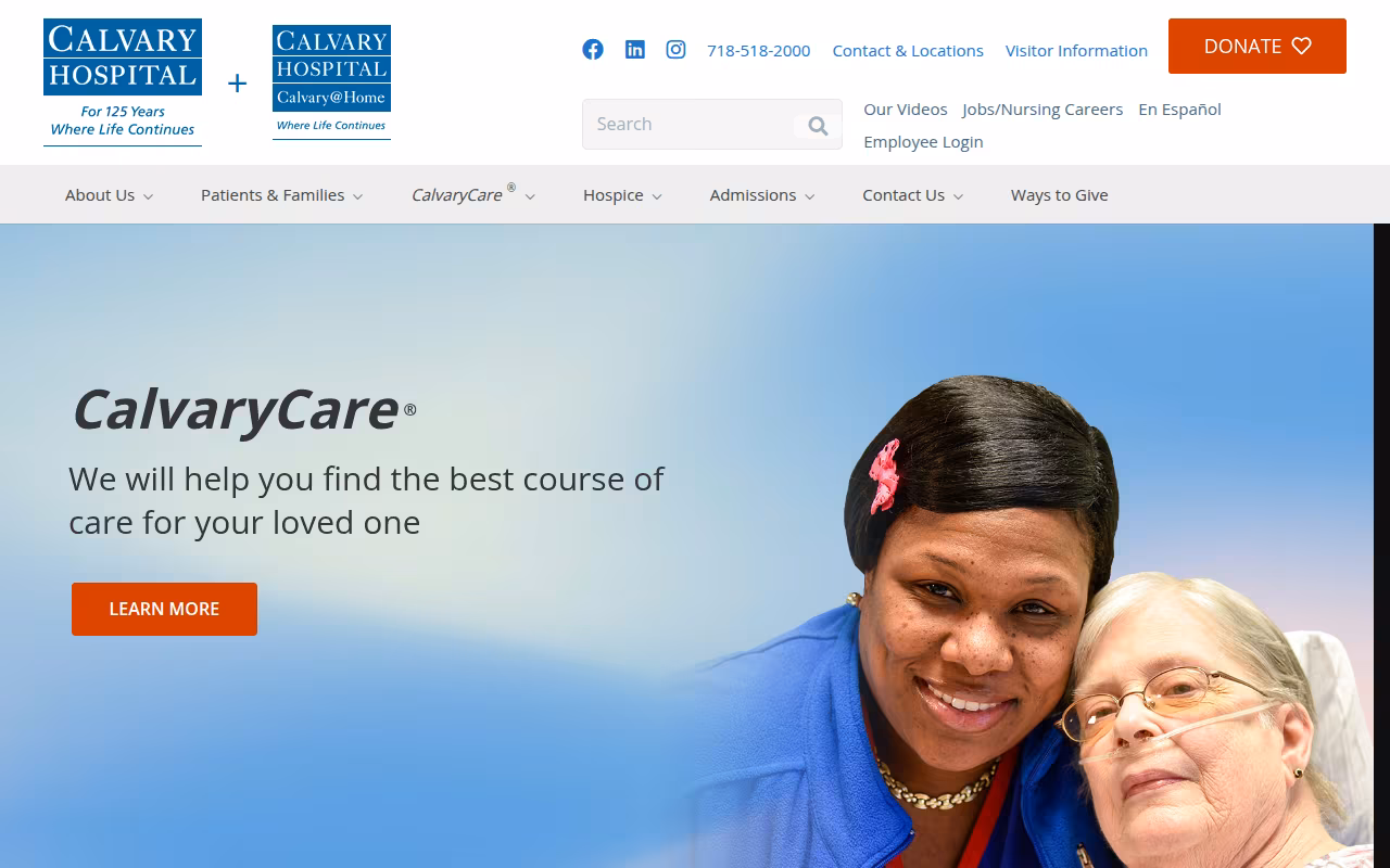The Dawn Greene Hospice at Mary Manning Walsh Home website