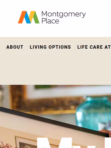 Montgomery Place Retirement Community website
