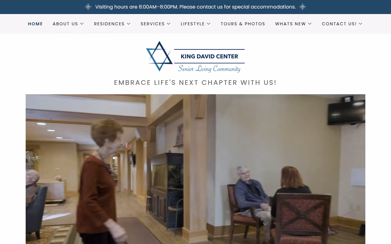 King David Adult Day Care Center website