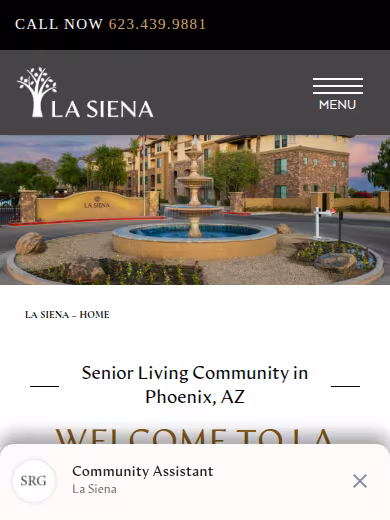 La Siena website