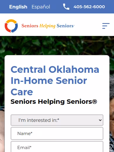 Seniors Helping Seniors Central Oklahoma website