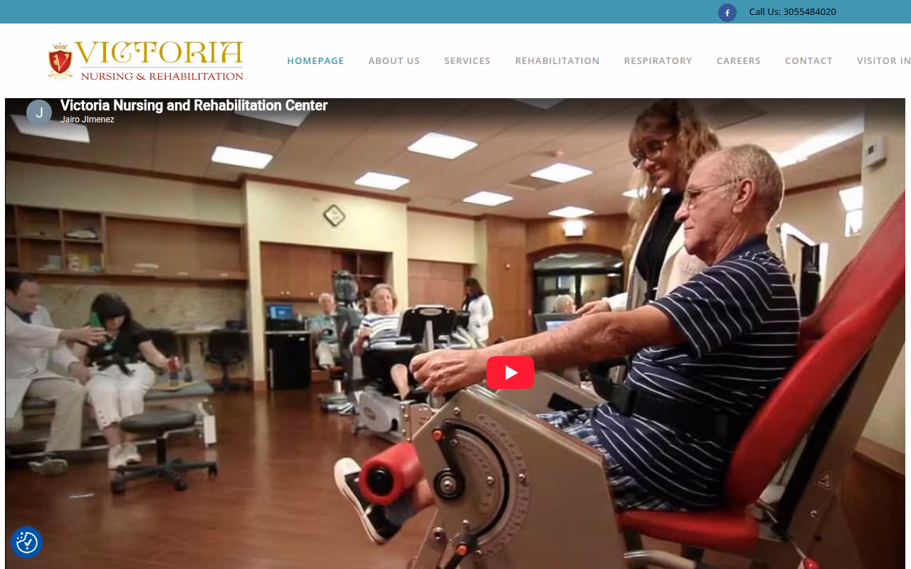 Victoria Nursing & Rehabilitation Center website