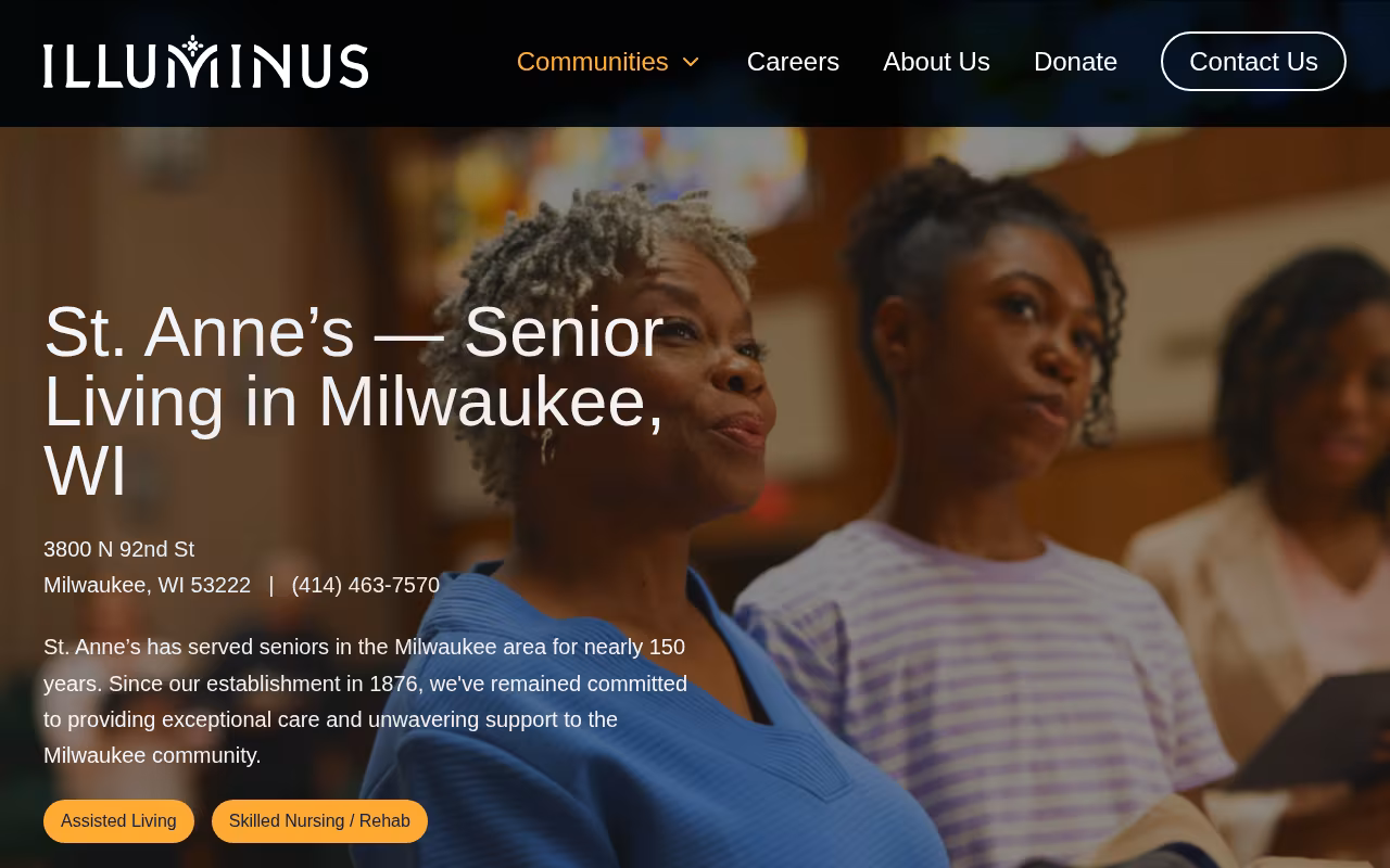 St Anne's website