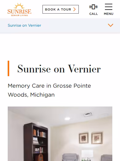 Sunrise on Vernier website