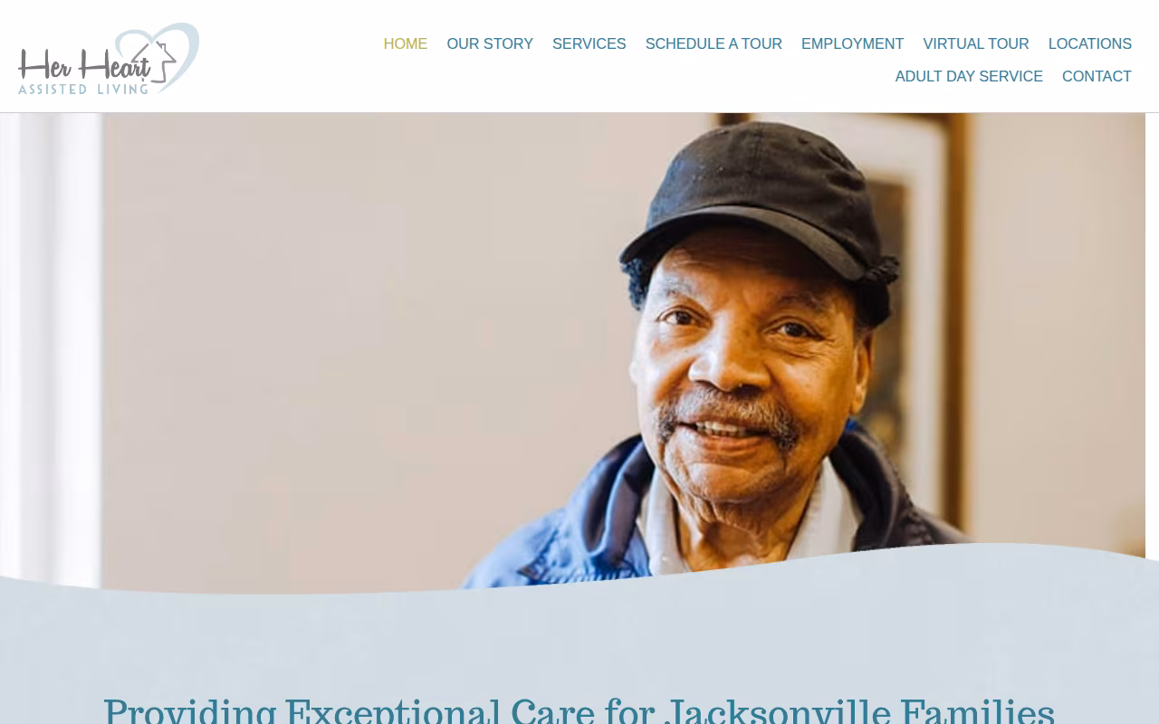 Her Heart Gardens Assisted Living website