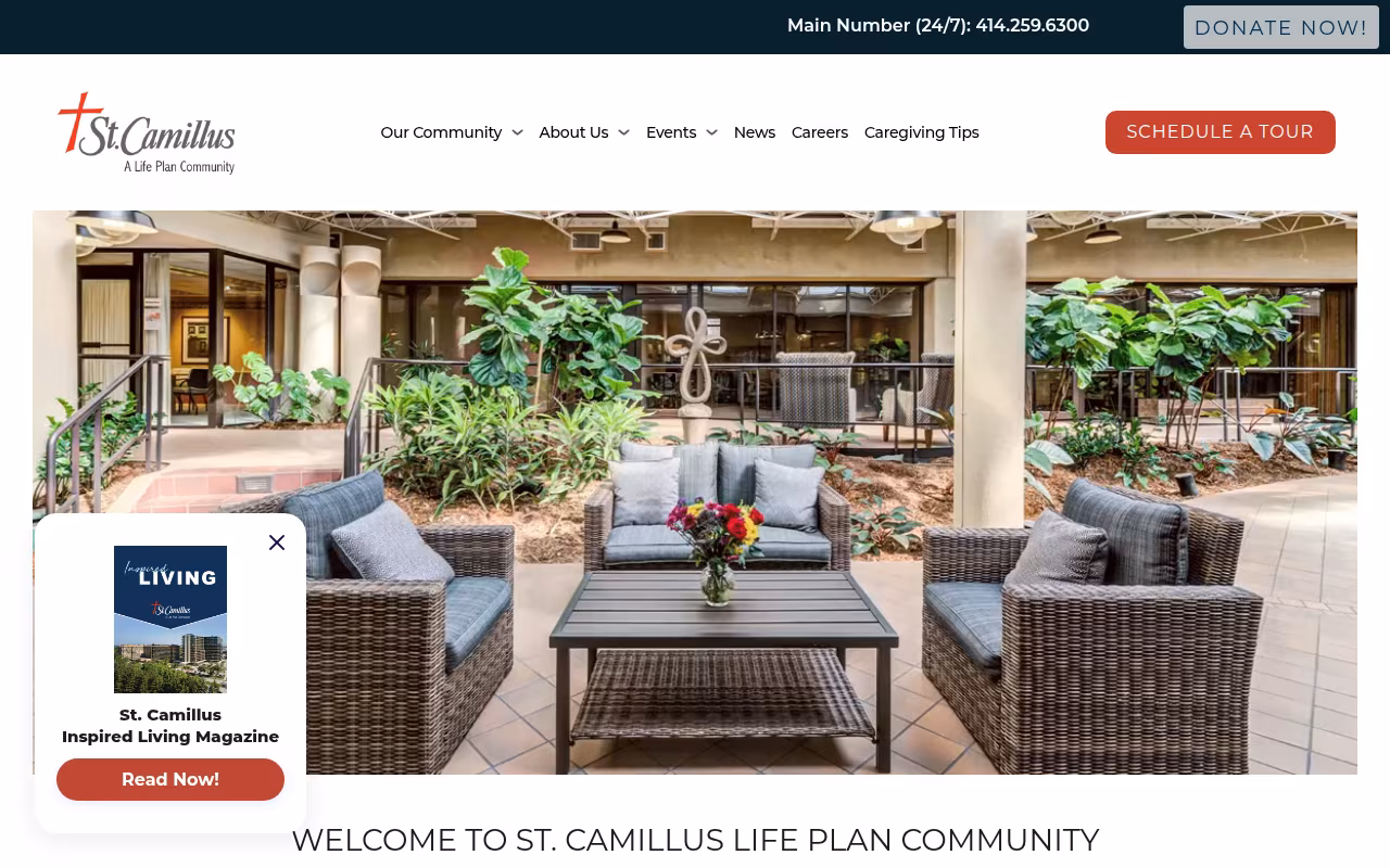 St Camillus website