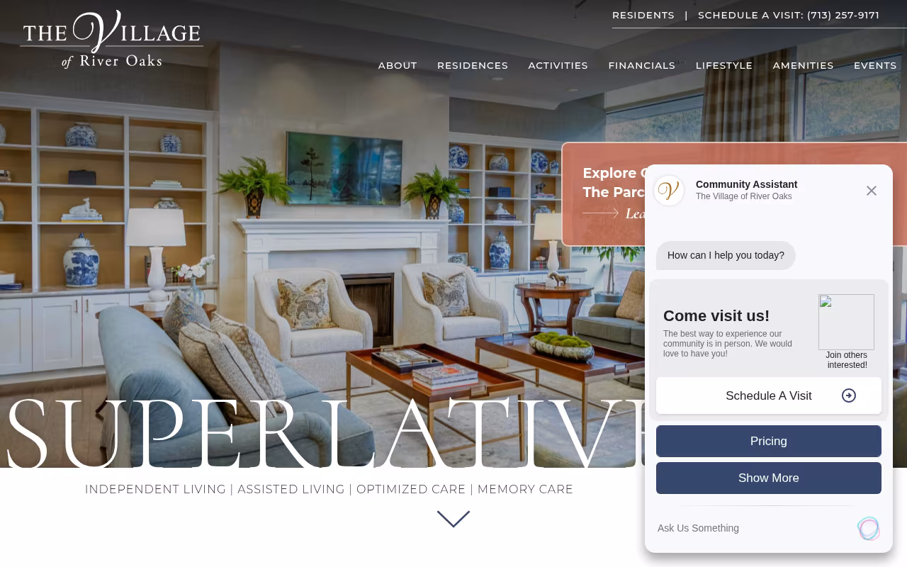 The Village of River Oaks website