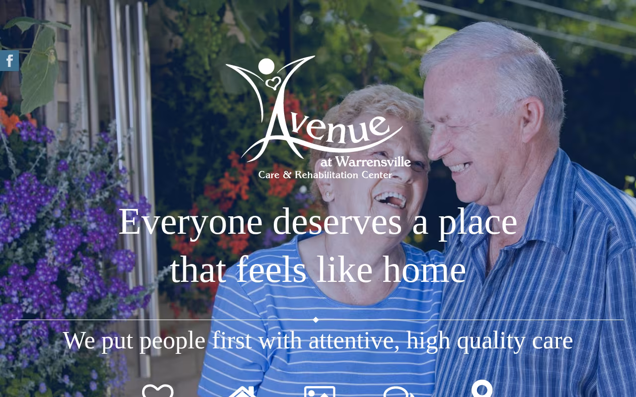 Avenue at Warrensville Care and Rehabilitation Center website