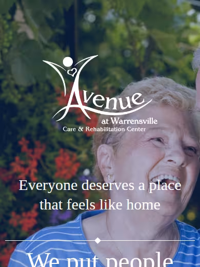 Avenue at Warrensville Care and Rehabilitation Center website