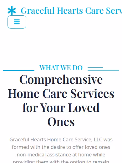 Graceful Hearts Home Care Service, LLC website