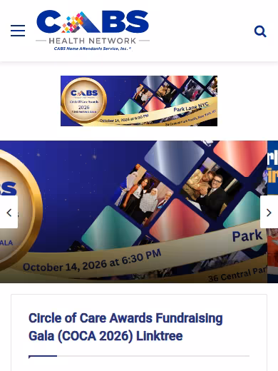 CABS Home Attendants Service, Inc. website