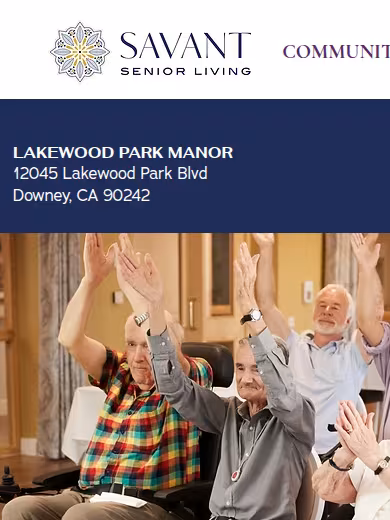 Lakewood Park Manor website